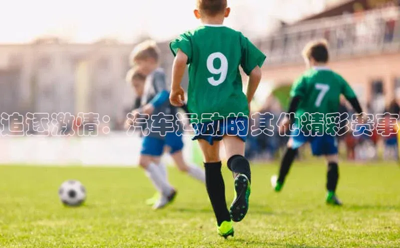 谈球吧.(china)官方网站百度游戏开放平台追逐激情：汽车运动的其他精彩赛事